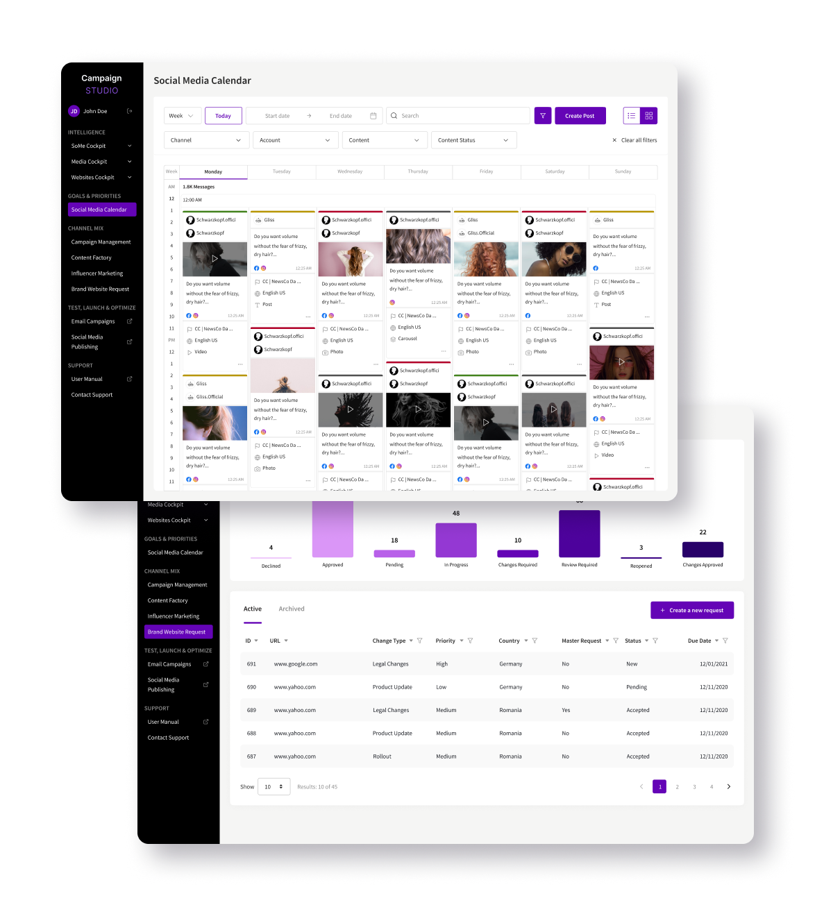 Campaign Studio visual